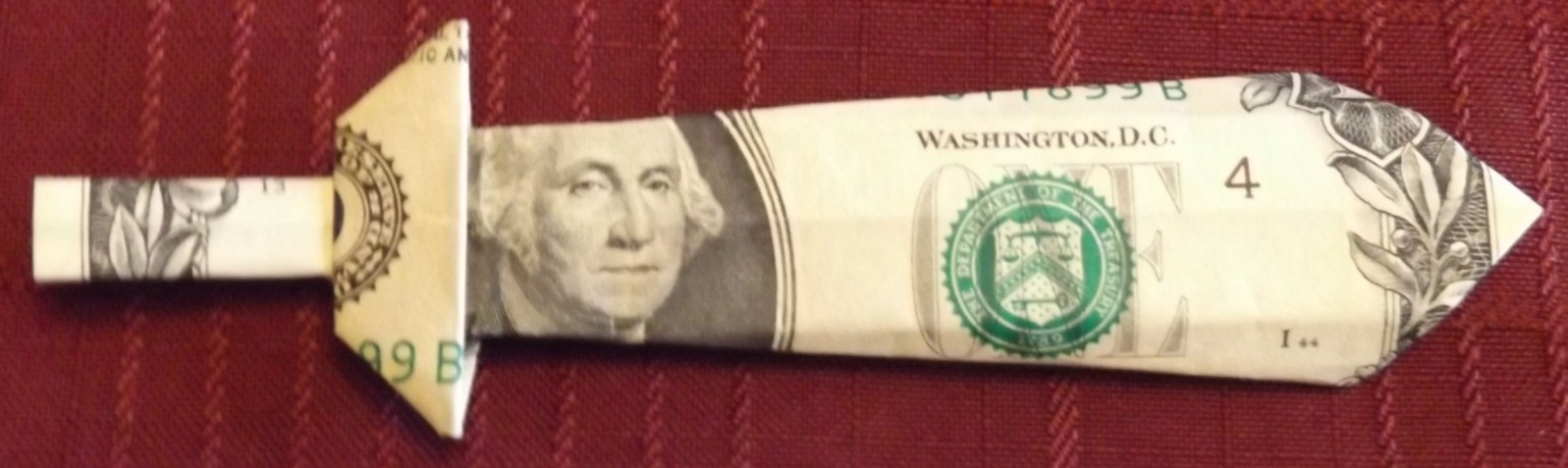 Joshua's-Origami-Folded-$1-Bills